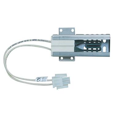 Imagem de Edgewater Parts WB13K21, WB13T10045 Ignitor plano de forno/fogão, cabos de 20 cm, desconexão rápida, compatível com General Electric, Kenmore, Hotpoint