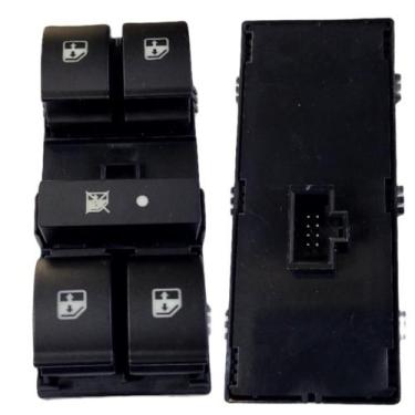 Imagem de Botão Interruptor Quadruplo Dianteiro Esquerdo para Fiat - GC