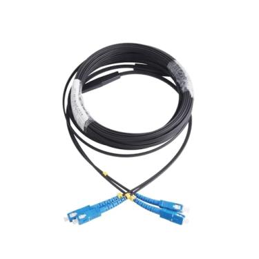 Imagem de Equipamento de comunicação Fiber Optic Wire UPC 2 SC to 2 SC Optical Single-mode 2-core Outdoor Extension Cable Simplex Patch Cord 3M/10M/20M/30M/40M/50M Jumper de fibra óptica(20M)