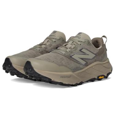 Imagem de New Balance Tênis de corrida feminino Fresh Foam X Hierro V9 Trail, Pedra árida/Castlerock, 9 X-Wide