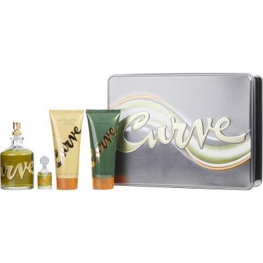 Imagem de Perfume Masculino Liz Claiborne Curve Colônia Spray 125 Ml&7 Mini Pós-Barba Balm 100 Gel De Banho