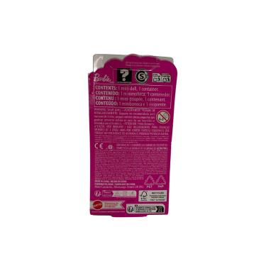 Imagem de Boneca Mini Barbie Land - Batom Rosa Shock MATTEL