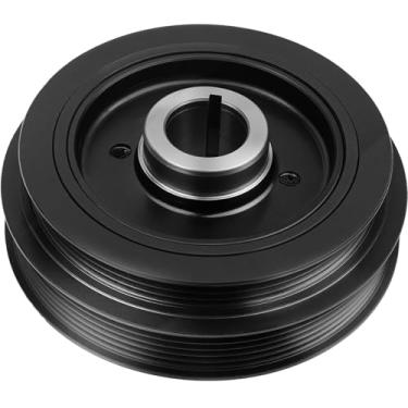 Imagem de Polia balanceadora harmônica de motor 594-140 compatível com Toyota Camry 1994-2006, Avalon, Highlander, Solara, Sienna e Lexus ES300, ES330, RX300, RX330, RX400h, DOHC V6 3.0L 3.3L, para # 13408-0AA.