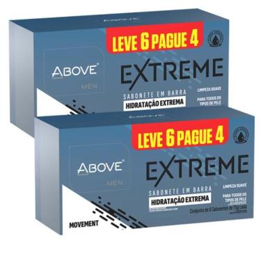 Imagem de Kit 2 und Kit Sabonete Barra Above Lv6Pg4 Extreme Movement