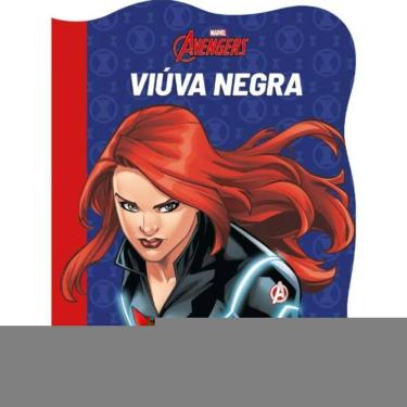 Imagem de Livro Recortado Marvel - Viúva Negra
