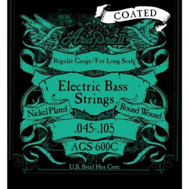 Imagem de Encordoamento Para Baixo 4 Cordas Coated .045 Ags600c Aria