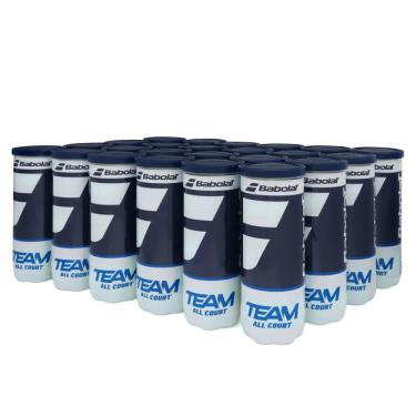 Imagem de Bola de Tênis Babolat Team All Court Caixa com 24 Tubos
