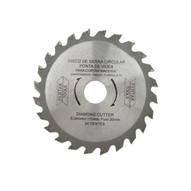 Imagem de Disco de Serra Circular  180mm  com Vídea - Fertak Tools