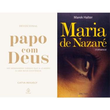 Imagem de Kit: Papo com Deus (365 Mensagens Diárias) + Maria de Nazaré - Kit de 