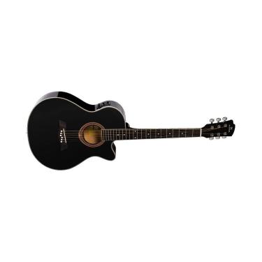 Imagem de Violão Eletroácustico Aço Mini Jumbo VMA320 BK Michael
