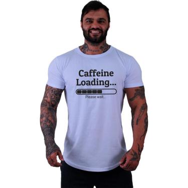 Imagem de Camiseta Longline MXD Conceito Caffeine Loading Masculina-Masculino