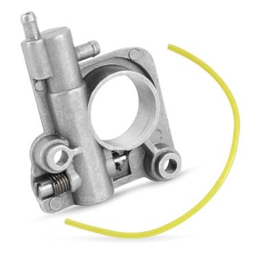 Imagem de Dokili Bomba de óleo de montagem de lubrificante automotivo compatível com Echo CS-550P CS-600P CS-590 CS-620P CS-620PW CS-600 para Shindaiwa 591 600sx Motosserra de substituição # C022000050