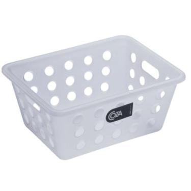 Imagem de Cesta Plástica Pequena One Natural - 10808/0001 - COZA