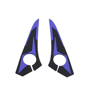 Imagem de Acc-Creativity Adesivo 3D de carenagem frontal de motocicleta compatível com YAMAHA NMAX155 2020 (azul)