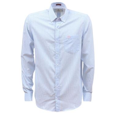 Imagem de Camisa Masculina Xadrez Azul TXC 37019