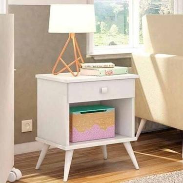 Imagem de Mesa de Apoio Melinda Branca