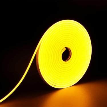 Imagem de Fita De Led Neon Taschibra 8w/m Ip65 220v Cores Metro 2200k Amarelo âmbar