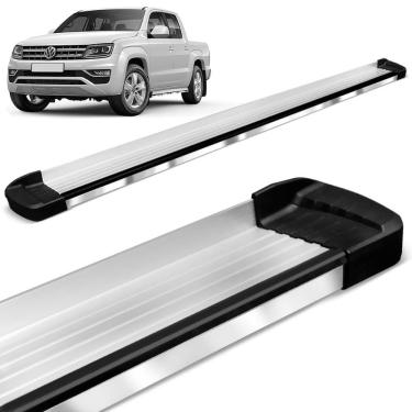Imagem de Estribo Lateral Amarok 2010 a 2023 Aluminio Elegance Bepo