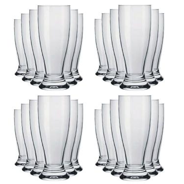 Imagem de Copo para Cerveja Munich Vidro 200ml 24 Unidades - Nadir 7109