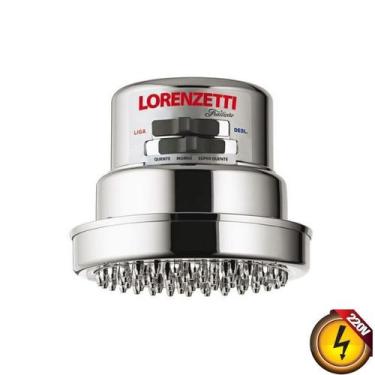 Imagem de Chuveiro Tradição 220V 6800W 4T Cromado 7514200 Lorenzetti, 220V