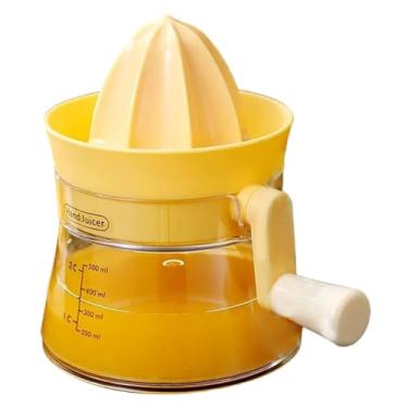 Imagem de Espremedor de limão portátil, espremedor de suco removível de 500 ml com escala, espremedor de laranja com bico de despejo fácil, utensílios de cozinha para casa, sala de jantar
