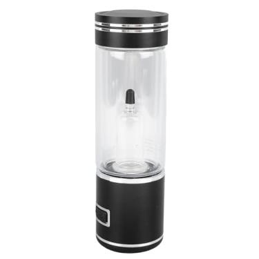 Imagem de Generic Copo de água Rico Em Hidrogênio, Portátil 2500ppb Inalável 3 Em 1 Garrafa de água Hidrogênio Com Cânula Nasal para Viagem (Preto)