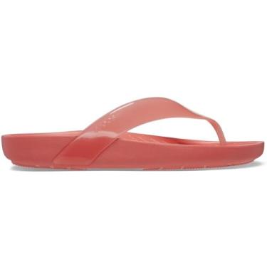 Imagem de Chinelo crocs splash shine flip neon watermelon - 35