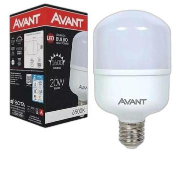 Imagem de Lâmpada Led Bulbo 20W Avant Luz Branca 6500K Alta Potencia