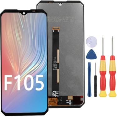 Imagem de SiuVorZhi Tela LCD compatível com Fossibot F105 Display LCD Touch Screen Repair Peças de reposição com ferramentas