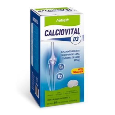 Imagem de CALCIOVITAL D3 625MG COM REV X 60