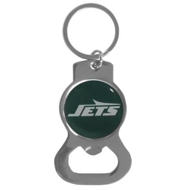 Imagem de Chaveiro NFL Siskiyou Sports Fan Shop New York Jets abridor de garrafas chaveiro tamanho único cor do time