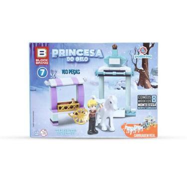 Imagem de Blocos de Montar Princesa Do Gelo Block Brink nº 7 - Polibrinq