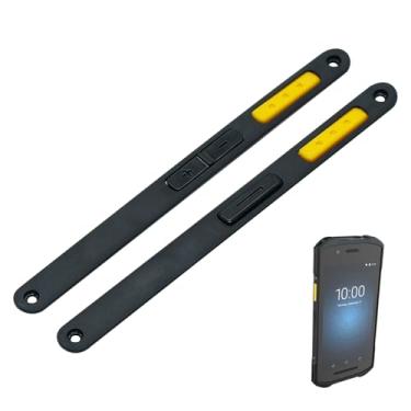 Imagem de 5 pares de tiras laterais com botões laterais de substituição para scanner de código de barras portátil Zebra TC26 TC26K TC21 TC21K