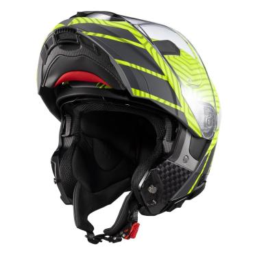 Imagem de Capacete Texx Escam Kratos Cyber Cinza Verde Fosco 58
