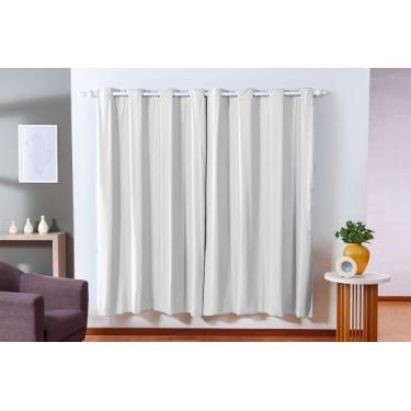 Imagem de Cortina Blackout Corta Luz 2,80 X 2,50 Antimofo Sala Quarto Banheiro -