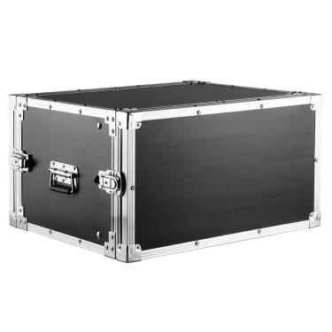 Imagem de Case Rack Periférico 6U Profissional Com 2 Trilhos Roscados