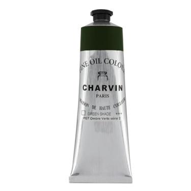 Imagem de Tintas a óleo Charvin Fine Artists' - Óleos de artistas Elite da Riviera Francesa para pintura, artistas, volume, salas de aula, Plein Aire, e muito mais! - [Green Shadow - 150 mL]
