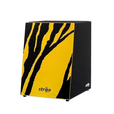 Imagem de Cajon FSA Instrumento de Percussão Profissional Feito à Mão - Graves Profundos, Som de Caixa Nítido, Madeira Brasileira, Design Ergonômico de Inclinação SK5072 RAIZ C/CAP