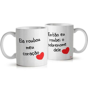 Imagem de Jogo De Canecas Casados Apaixonados