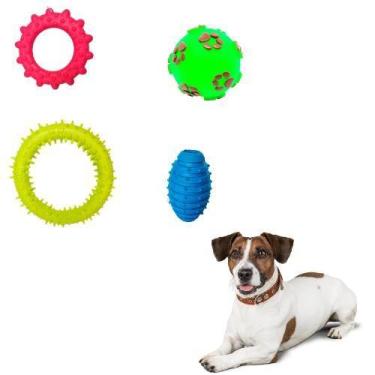 Imagem de Brinquedos Para Cachorro - Kit Com 4 Unidades - VETMOC