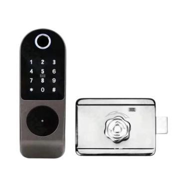 Imagem de Fechadura Eletrônica Inteligente WiFi Com Controle Remoto Pelo APP Tuy