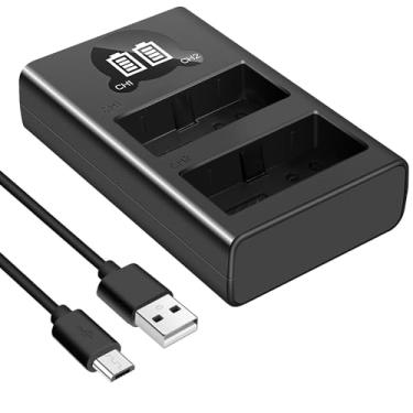 Imagem de SKOWER Carregador de bateria LP-E8 para câmeras Canon EOS Rebel T2i, T3i, T4i, T5i, 550D, 600D, 650D, 700D, Kiss X4, X5, X6i, X7i LC-E8, LC-E8C, LC-E8E (não para T2 T3 T4 T5)