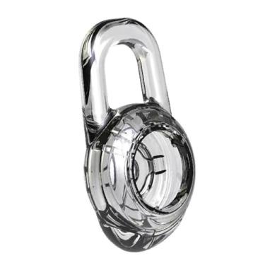 Imagem de Generic Fone de ouvido com gel de silicone resistente, capa protetora macia e flexível para ouvir música no escritório, L