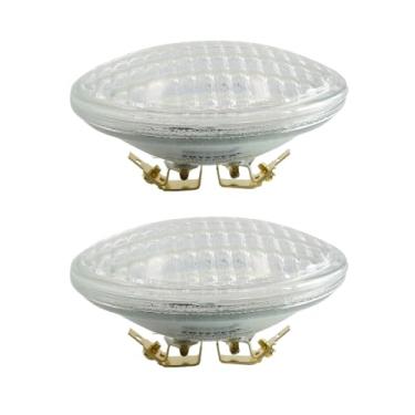 Imagem de SKYEVER Lâmpada refletora LED PAR36 de vidro, IP67, AC/DC 12 Volts, 9 Watts, 900lm, principalmente para uso em paisagem e fora da rede, branco frio 6000K (pacote com 2)