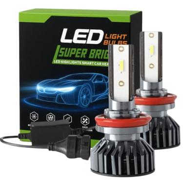 Imagem de Lâmpada Super Led Farol H4 20.000 lúmens 6000K Branca Fria com Canceller e Cambus