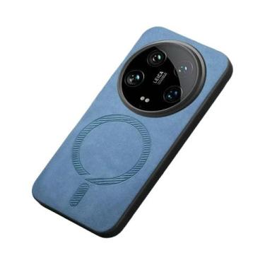 Imagem de Capa De Couro Luxuosa Magsafe Para Xiaomi 15 Ultra 14 pro 5G 14T 13T p