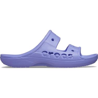 Imagem de Crocs Sandália plataforma unissex, Violeta digital, 40