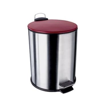Imagem de Lixeira Euro Home com Pedal LIX2287-VM em Inox e PP – 5 L