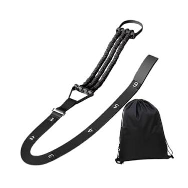 Imagem de KiBcsLic Faixa de assistência para flexões, barra única, faixa de resistência prática, resistência ajustável para adultos, treino para iniciantes