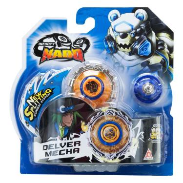 Imagem de Pião de Batalha Infinity Nado Standard Series - Delver Mecha